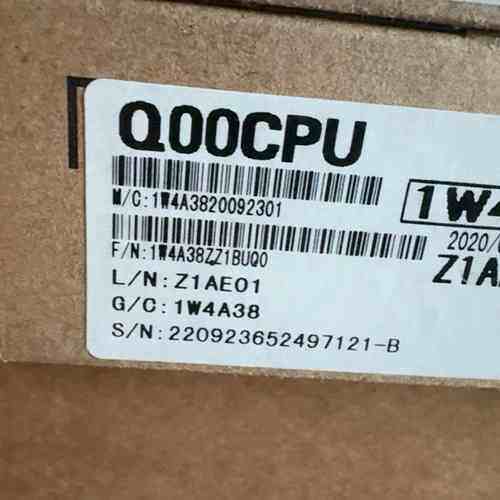 三菱全新Q00CPU模块，型号1W4A38，日本原装进口，全
