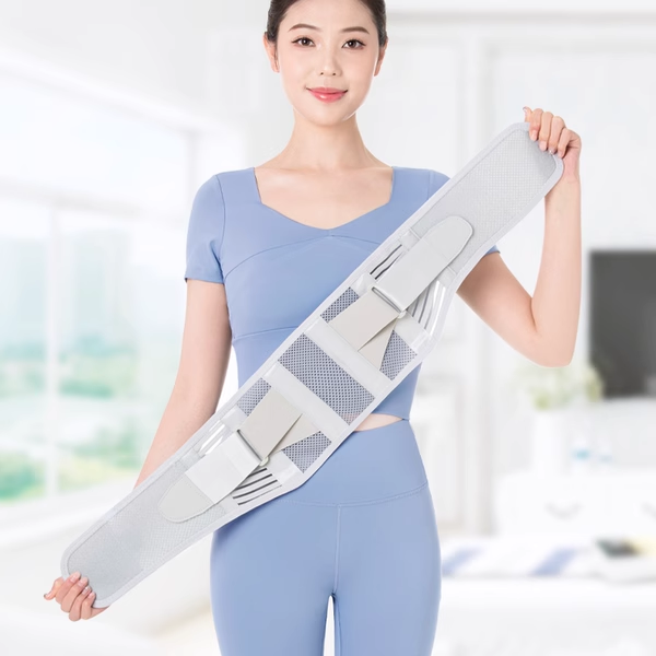 医用护腰带腰间盘劳损腰椎突出腰部疼痛围托男女士夏季透气薄窄专