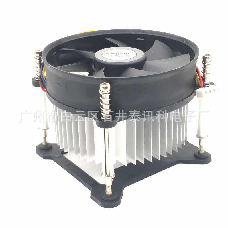 台式电脑CPU风扇 h61 b85 b75 1150 1155 四线温控机箱散热器