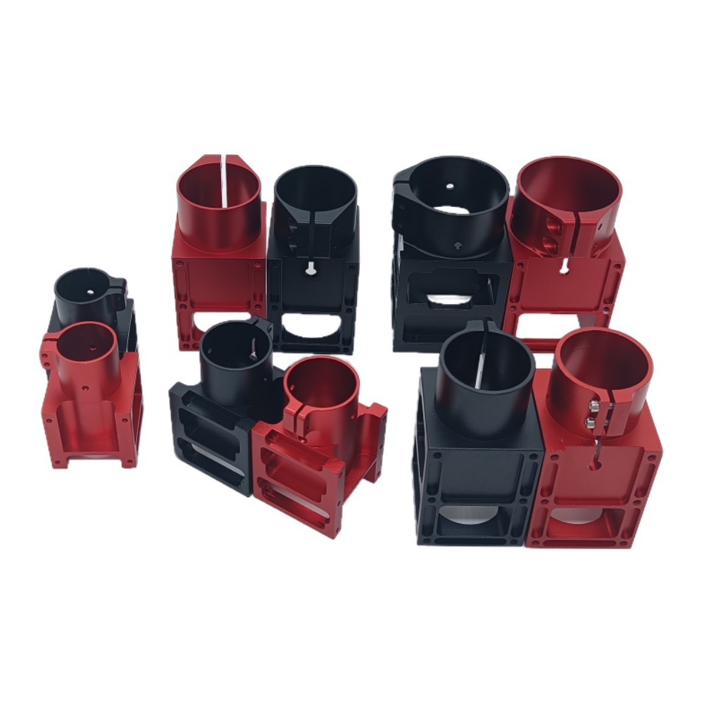 植保机多旋翼无人机 固定座机身连接件 D25/30/35/40/50mm碳管用