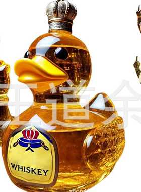 新款Middle Finger Duck Bottle中指鸭瓶威士忌主题