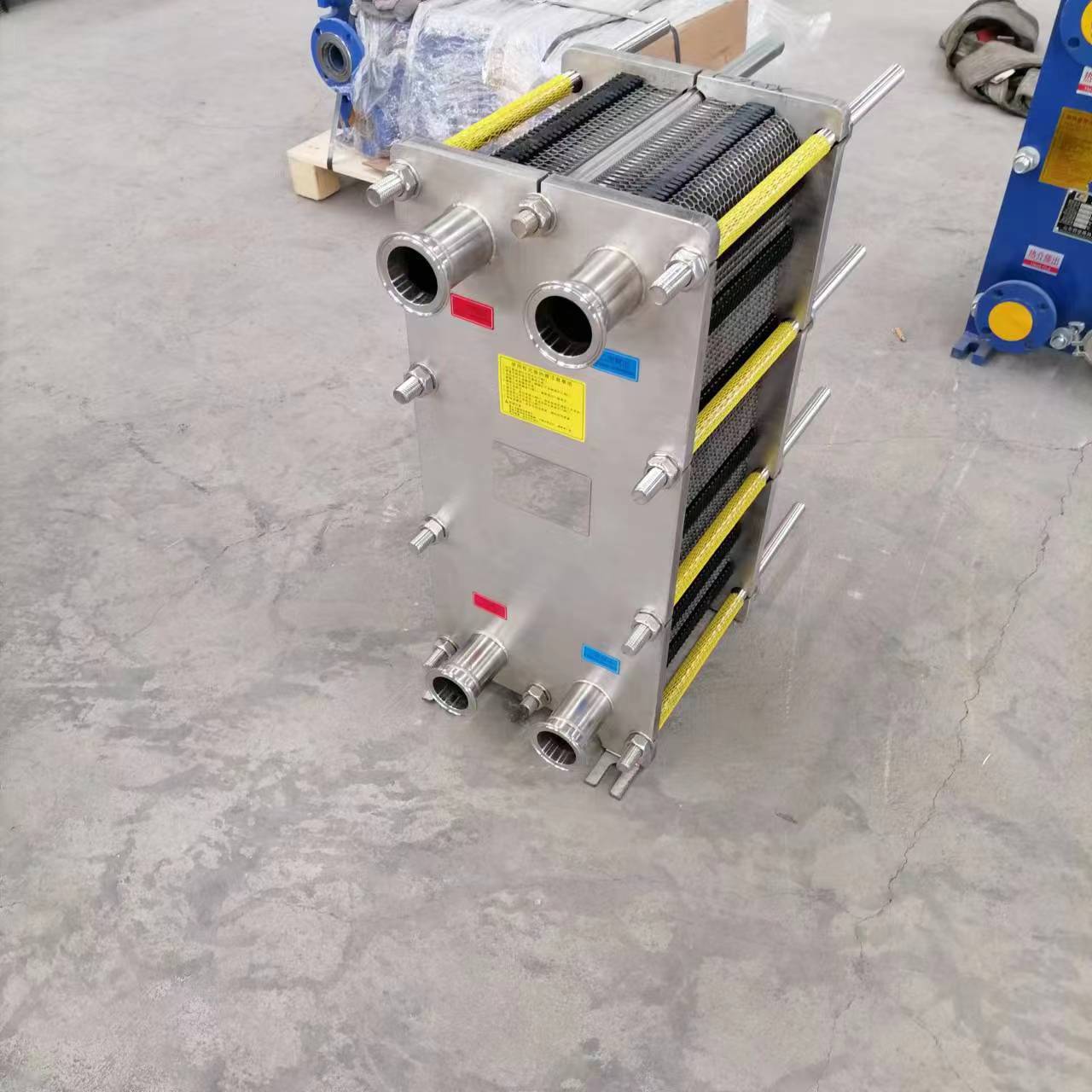BR板式换热器食品级不锈钢工业用海水板换式换热器地暖锅炉蒸汽