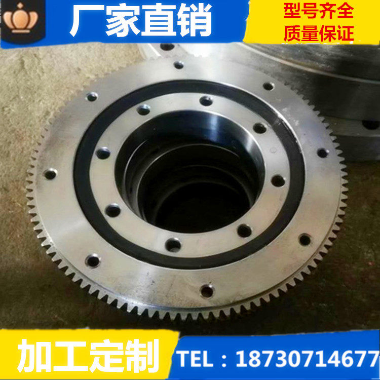 厂家批发回转支撑 外径100-618转盘轴承 外齿384布料机无齿轴承