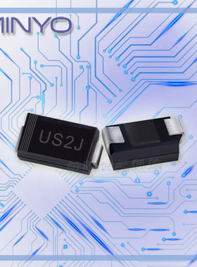 工厂直供US2J 贴片HER206 DO-214AC/SMA 2A600V 快恢复整流二极管