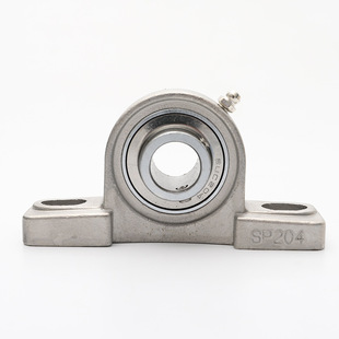 不锈钢带座外球面轴承SUCP214 轴壳 不锈钢304材质440材质拱桥立式