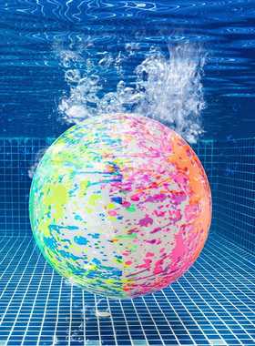 Watermelon Ball 户外泳池注水球水下充气球西瓜彩色弹力球沙滩球