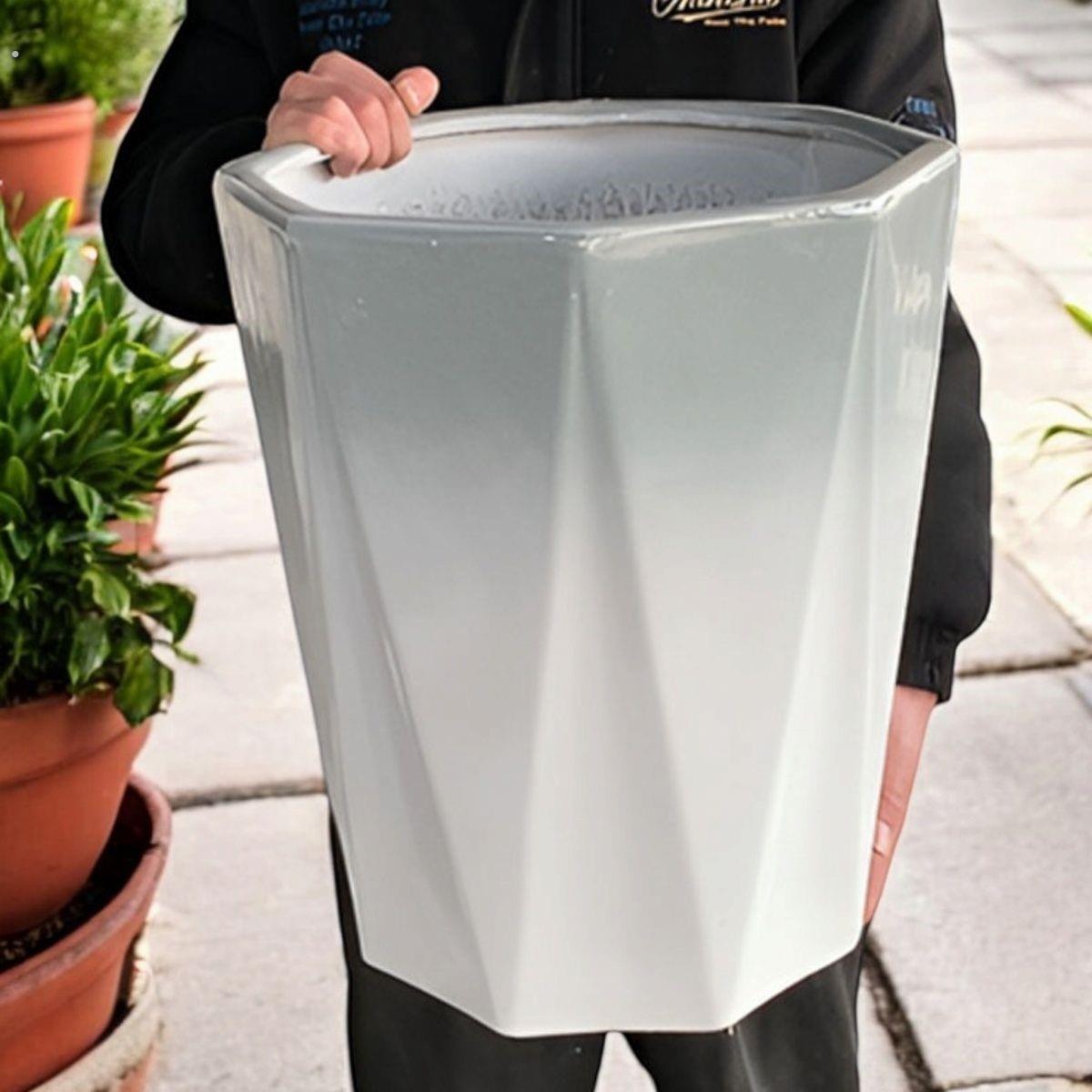 九尾狐专用花盆清仓处理特价亏本旧货市场花盆高端陶瓷花盆菱形