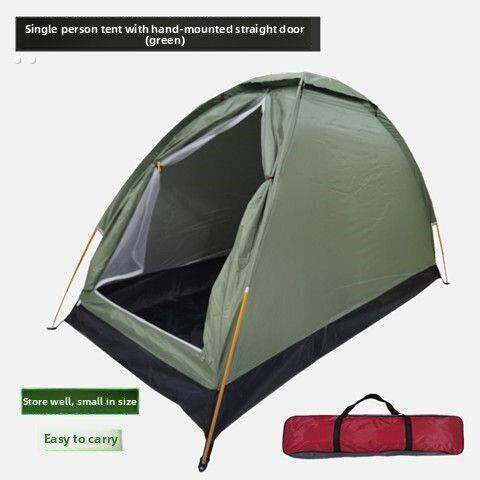单人帐篷户外1人帐篷户外野营过夜防雨账蓬棚户外露营便携手搭