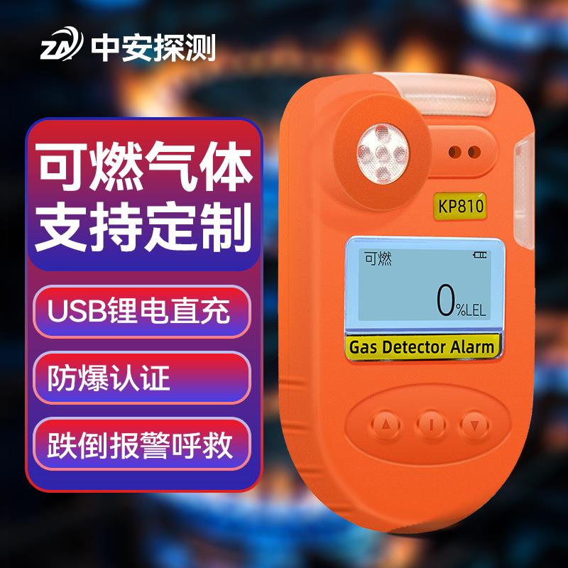 可燃气体检测仪氨气氧气硫化氢一氧化碳便携式有毒可燃气体报警仪