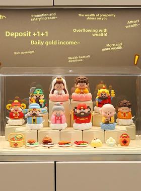 创意五行财神小仙女家书柜桌面祭拜摆件入口大厅摆件布置礼品