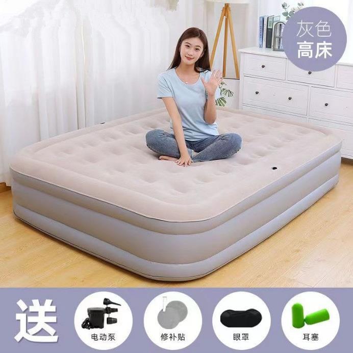 家用加大加厚充气床打地铺气垫床户外单人双人收纳折叠便捷懒人床