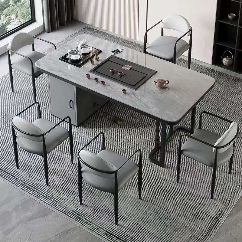 轻奢岩板现代家用办公室茶桌椅组合茶具套装一体2023新款泡茶桌椅,电子元器件市场,其它元器件,淘宝优惠券,粉丝福利购,淘宝优惠卷