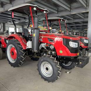 农用四驱大棚王704拖拉机水旱地柴油旋耕机开沟起垄培土机播种机