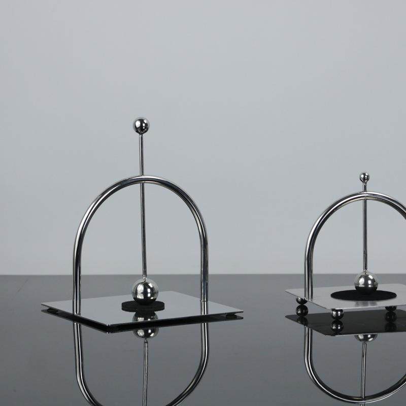 现代简约不锈钢纸巾座方形金属方巾底座酒店餐厅客厅时尚轻装饰品