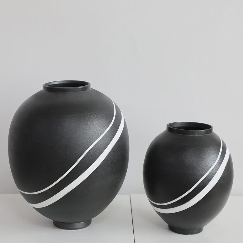 创意陶瓷花器高级感摆件现代意式简约装饰品黑白花瓶批发软装样板,橡塑材料及制品,其他塑料制品,淘宝优惠券,粉丝福利购,淘宝优惠卷