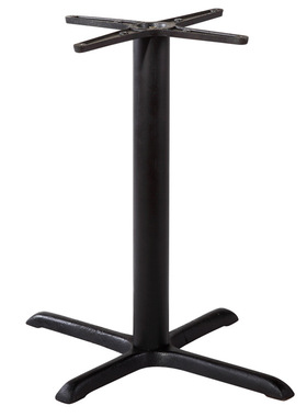 现代简约黑色烤漆四星餐桌脚[MTL116]快餐厅咖啡厅桌架 金属桌腿