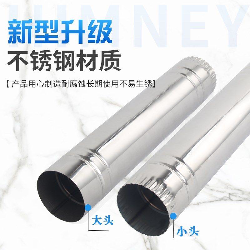 加厚不锈钢烟筒烟囱炉子家用回风炉烟管柴火炉烤火炉取.暖炉排烟,商业/办公家具,大锅台/柴火灶,淘宝优惠券,粉丝福利购,淘宝优惠卷
