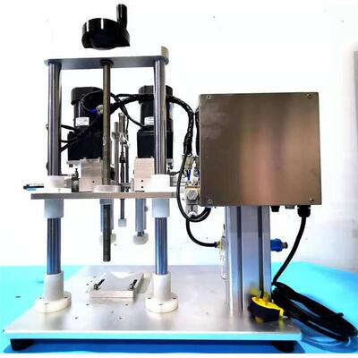 GKP-80半自动旋盖机拧紧器玻璃塑料瓶锁盖机小型鸭嘴盖拧盖机现货