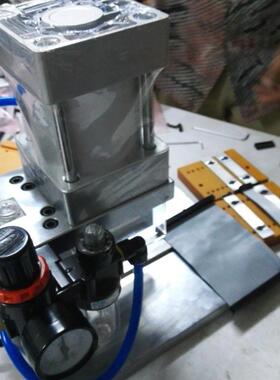 气电式排线压接机IDC压着机4~64P可调排线刺破