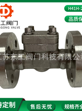 H41H-300LB锻钢止回阀 A105升降式止回阀DN15 高压温单向逆止阀