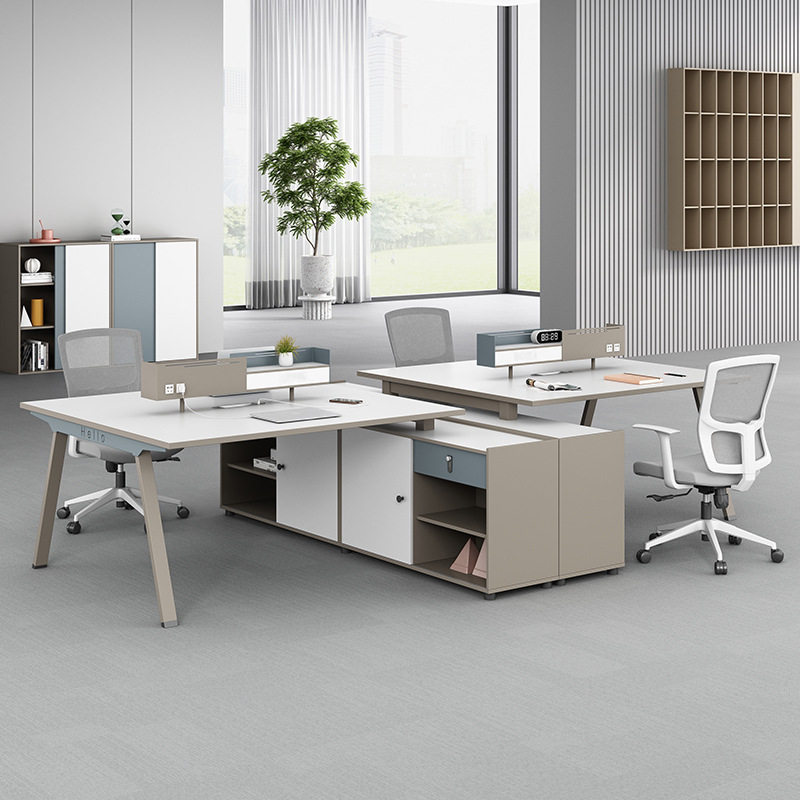 办公桌简约现代职员员工桌财务办公桌2/4人位桌椅组合电脑桌工位,模玩/动漫/周边/娃圈三坑/桌游,文化/体育周边,淘宝优惠券,粉丝福利购,淘宝优惠卷