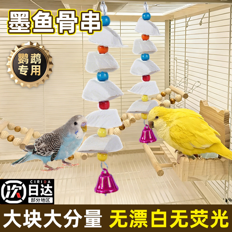 墨鱼骨串鹦鹉专用磨牙棒玄凤虎皮牡丹啃咬串训练磨牙解闷鸟类玩具,宠物/宠物食品及用品,猫风干零食/肉干/鱼干,淘宝优惠券,粉丝福利购,淘宝优惠卷