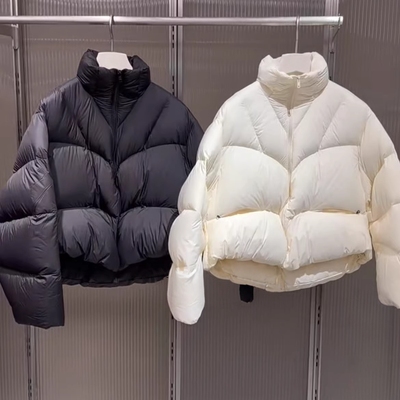 JN江南冬季女款保暖立领羽绒服