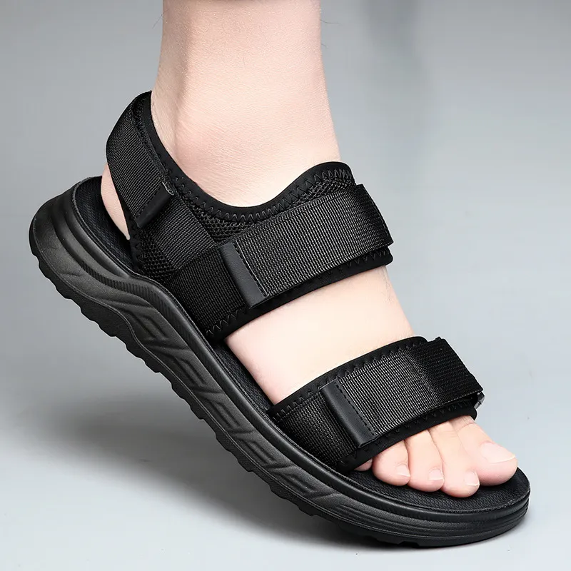 凉鞋男夏季2025新款户外运动休闲沙滩鞋男士防滑防水凉鞋男款外穿,流行男鞋,休闲凉鞋,淘宝优惠券,粉丝福利购,淘宝优惠卷