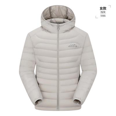 风雪狼羽绒排骨服轻薄羽绒服女士短款2024年冬季新品保暖连帽休闲