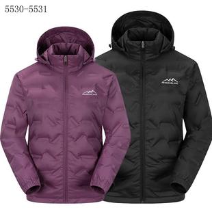 风雪狼羽绒排骨服风雪狼官方旗舰店冲锋衣三合一羽绒品牌女式冲锋