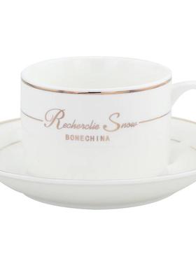 样板间摆件陶瓷高档咖啡杯套装带碟下午茶茶具样板房厨房软装饰品