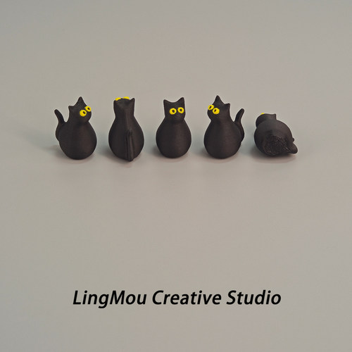 黑猫小咪新年跨年礼物