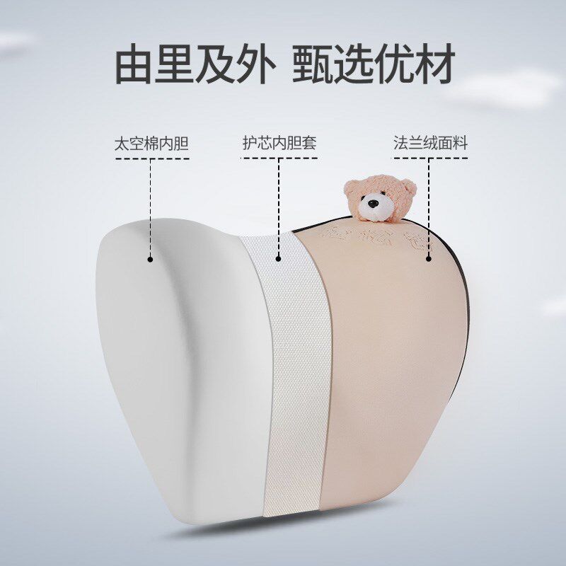 汽车头枕护颈枕车用记p忆棉枕头车载靠枕颈枕车内座椅腰垫高档可