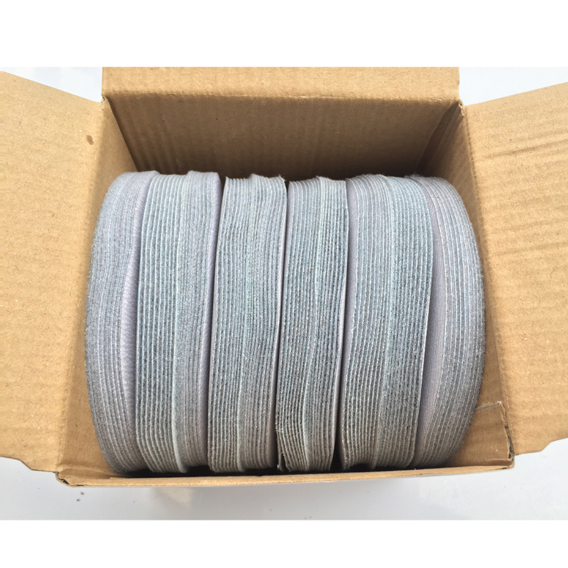 5寸125mm植绒砂o纸片白色拉绒片圆盘砂纸背绒片打磨抛光片干磨白