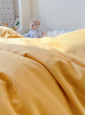 定做纯棉双层纱儿童被套单件A类婴幼儿F120x150宝宝全棉被罩床品