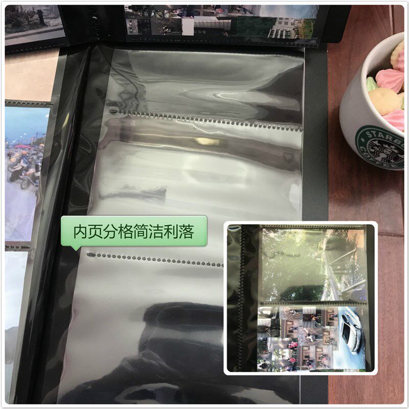 包邮新品3段黑底3R5寸生写u册家烧普shop照片相册收纳册夹相集影