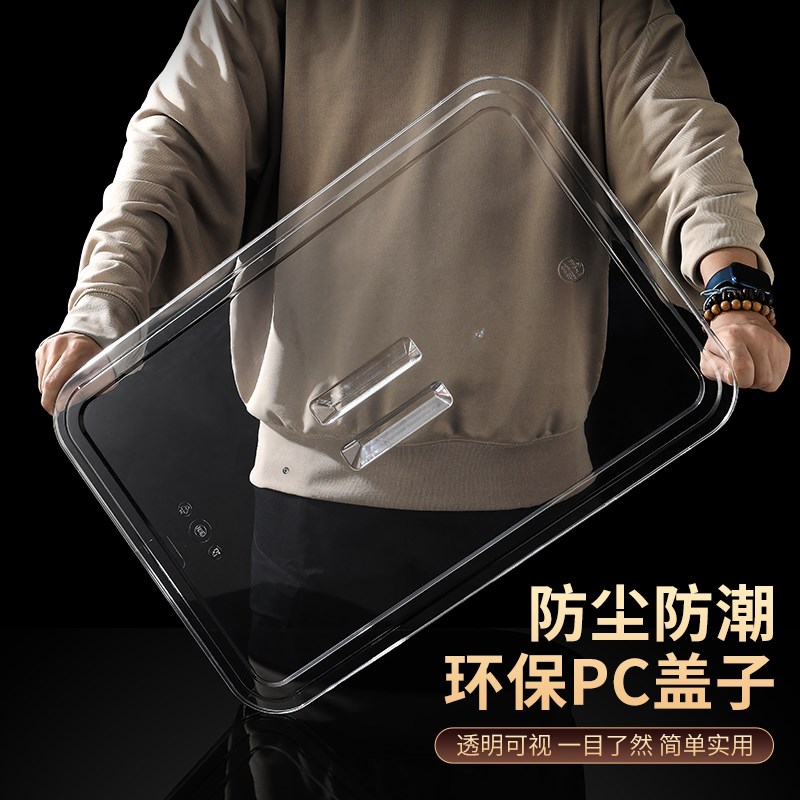 不锈钢长方形菜盆带盖份数盆摆摊展示盆自助餐Q盛菜盆保温台食物