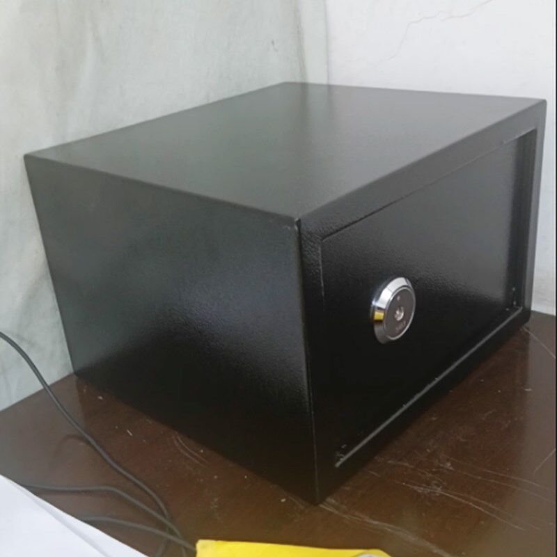 小型迷你全钢保险箱夹万s存钱罐家用床头柜可放衣柜保险柜防盗机