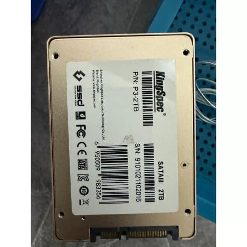 议价KingSpec 金胜维 P3 2TB SATA3 SSD
