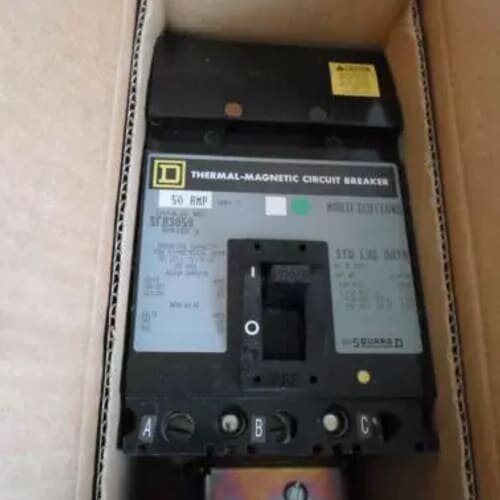 议价SFA3050 SQUARE D 50 AMP SFA3050 TRIPLE POLE MCCB CIRCUIT