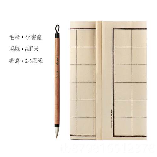 高档问心堂毛笔专业级僮羊毫兼毫笔大楷初学者中楷高档湖笔书专业