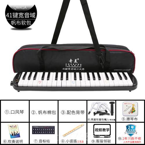 高档奇美口风学琴41键宽音域生用课堂教人学儿童初学成专演奏口业