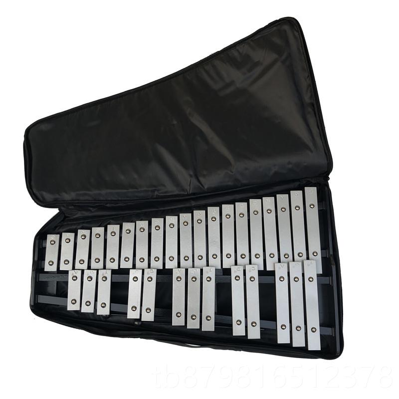 高档厂家销32音木 小钟琴37音马林琴巴琴钢片直琴 打击乐器铝板琴