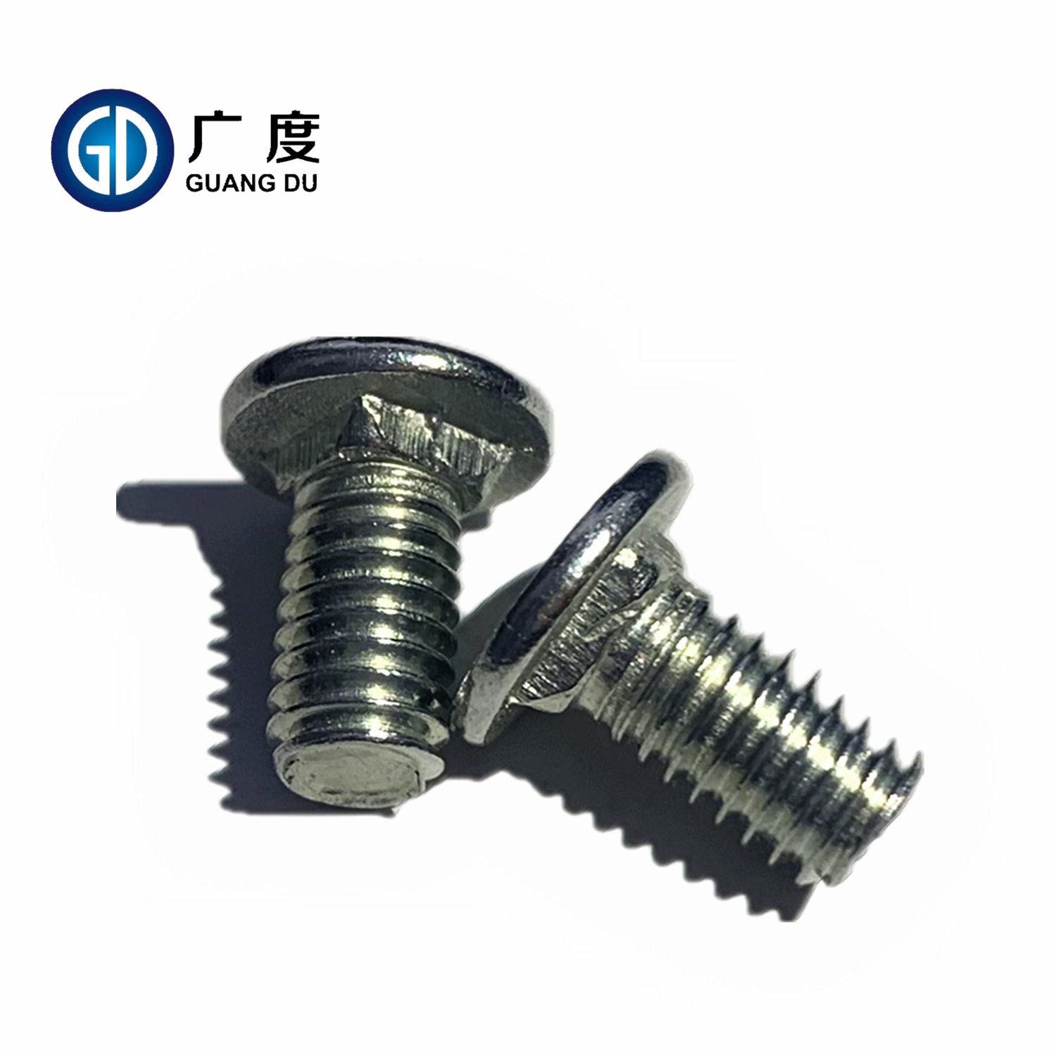 桥架螺丝 6*12马车栓 配套法兰母 m6马车螺栓 桥架螺栓