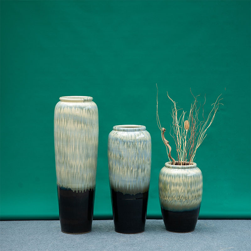 北欧风格落地花瓶摆件陶瓷现代简约客厅插花复古中式干花花瓶,模玩/动漫/周边/娃圈三坑/桌游,文化/体育周边,淘宝优惠券,粉丝福利购,淘宝优惠卷