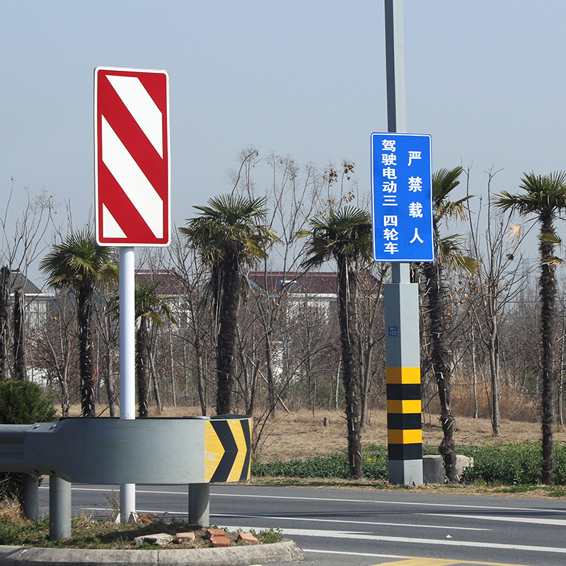 供应单悬臂F型交通标志牌杆道路反光指示牌高速道路F型安全指示牌