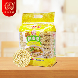 润福裕丰燕麦面非油炸方便面面饼早餐面条袋装大碗面火锅炒面