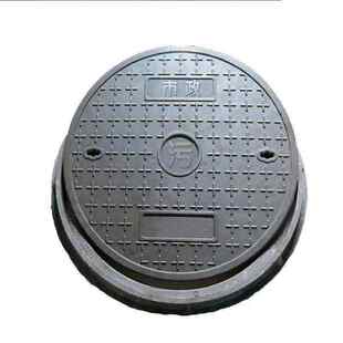 密封圈下雨通信阴井盖长方形井圈复合圆井盖下水道弱电雨水井