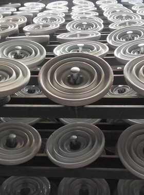 白色U70B/146，XP-70普通型高压线路交流盘形悬式陶瓷绝缘子批发