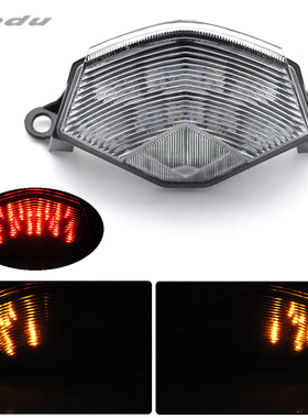 KAWASAKI ZX-10R 08-10 ZX-6R 636 Z750 摩托车LED后尾灯 刹车灯